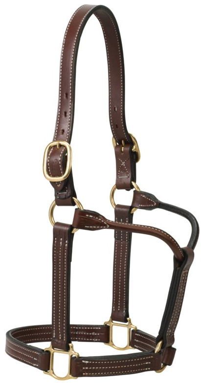 Weaver Thoroughbred Leather Halter