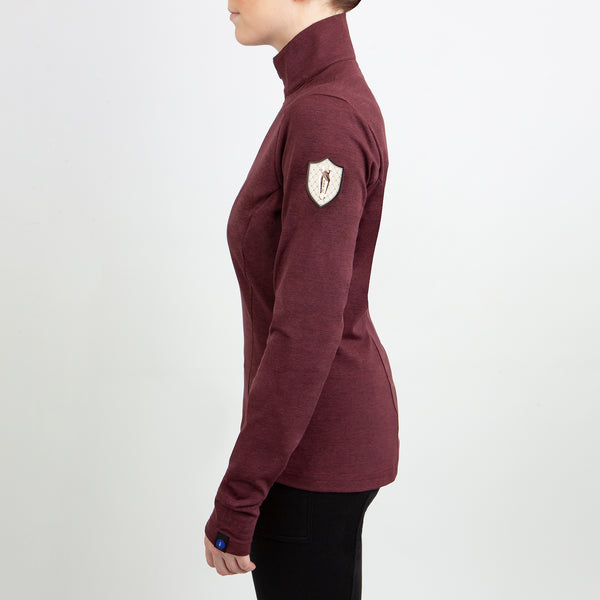 Pull femme - Violet - Produits pour chevaux et équipements d'équitation Pull femme - Violet - Produits pour chevaux et équipements d'équitation