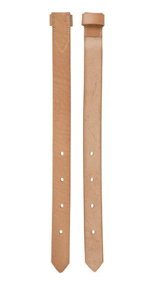 Off billet (contre-sanglon) Weaver Leather, Nylon brun, à trous Off billet (contre-sanglon) Weaver Leather, Nylon brun, à trous