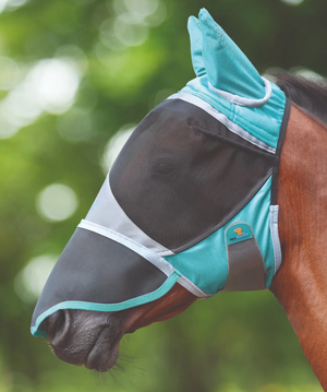 Shires Deluxe Ultra Fit Fly Mask with Ears and Nose