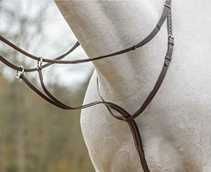 Shires Avignon Fancy Stitched Running Martingale