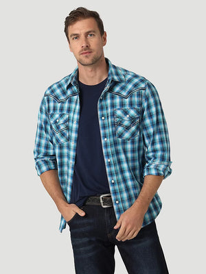 Wrangler Men's Rock 47 Snap Shirt