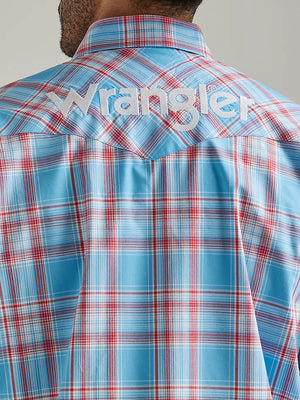 Wrangler Men's Western Logo Snap Shirt