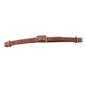 Western Rawhide All Leather Curb Strap