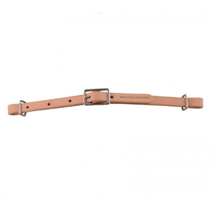 Western Rawhide All Leather Curb Strap