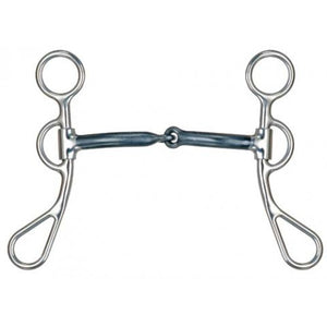 Stainless Steel Argentine Smooth Snaffle Bit