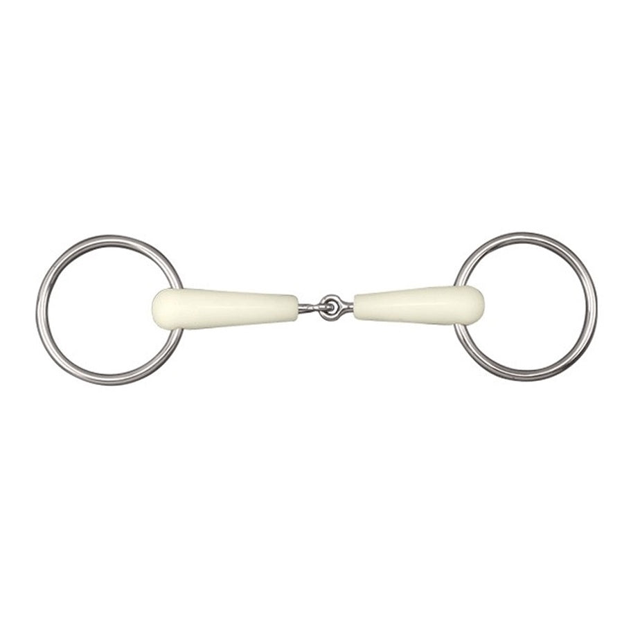 Happy Mouth Jointed Loose Ring Snaffle Bit