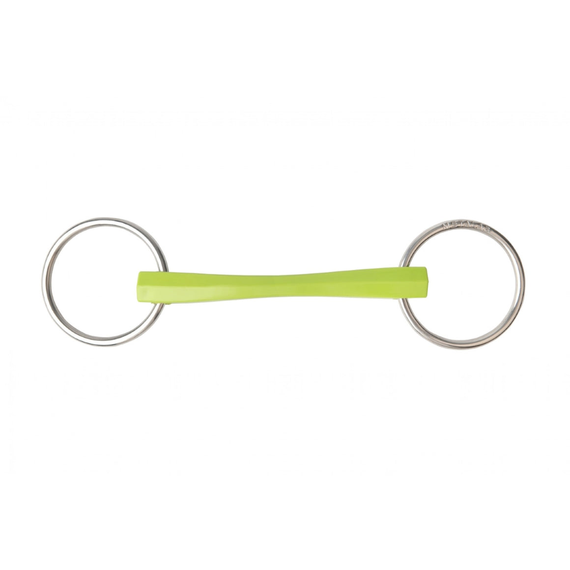 MetaLab Flexi Green Soft Mullen Loose Ring Snaffle, 125mm