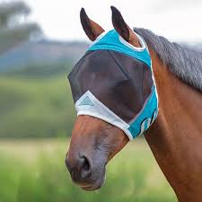 Shires Fine Mesh Fly Mask with Ear Holes