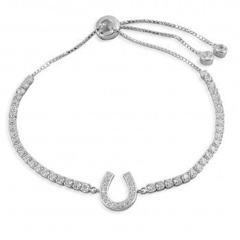 Kelly Herd Horseshoe Bolo Bracele