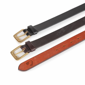 Aubrion Skinny Leather Belt