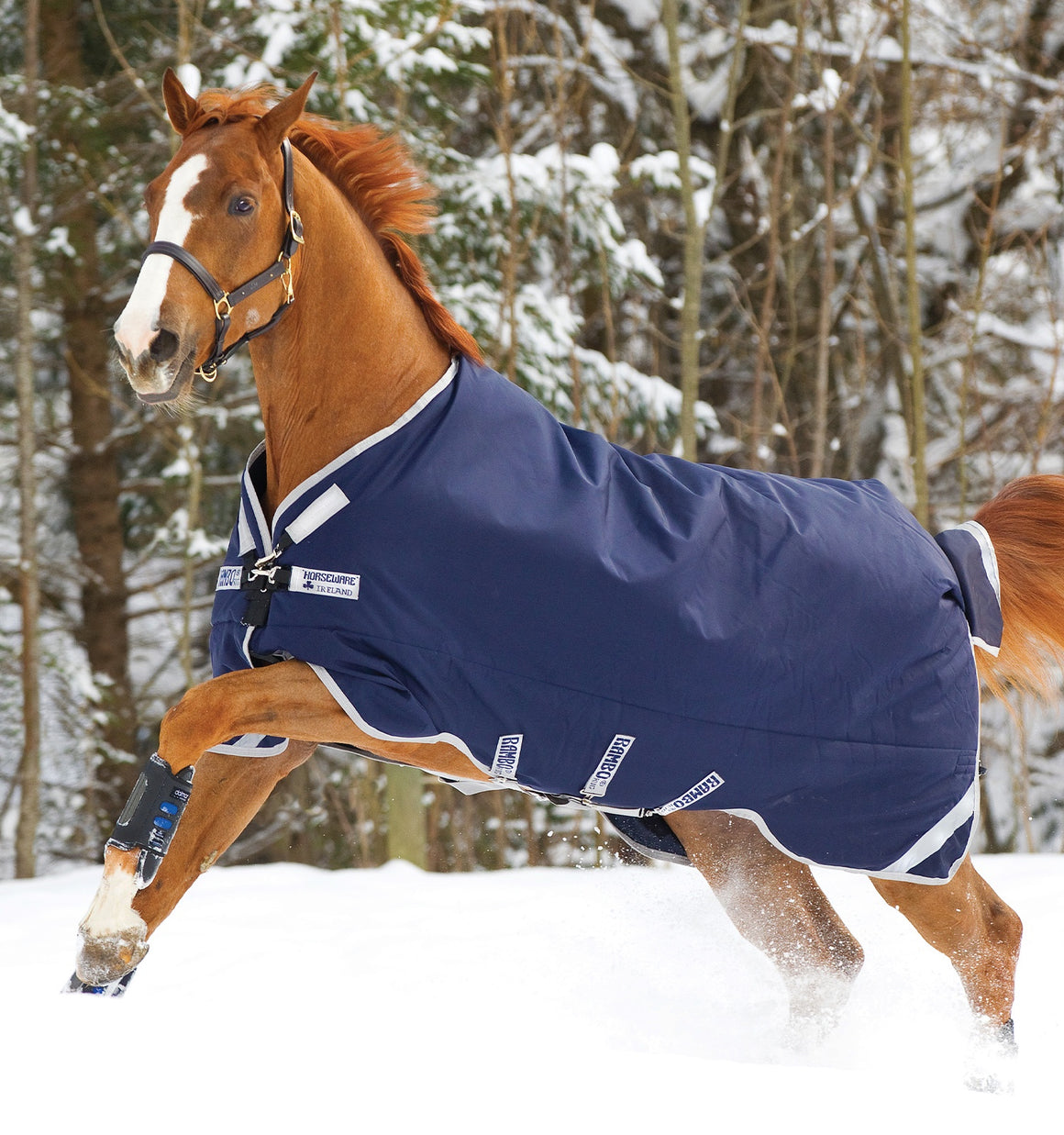 Horseware Rambo Original Turnout With Leg Arches (Medium 200g)