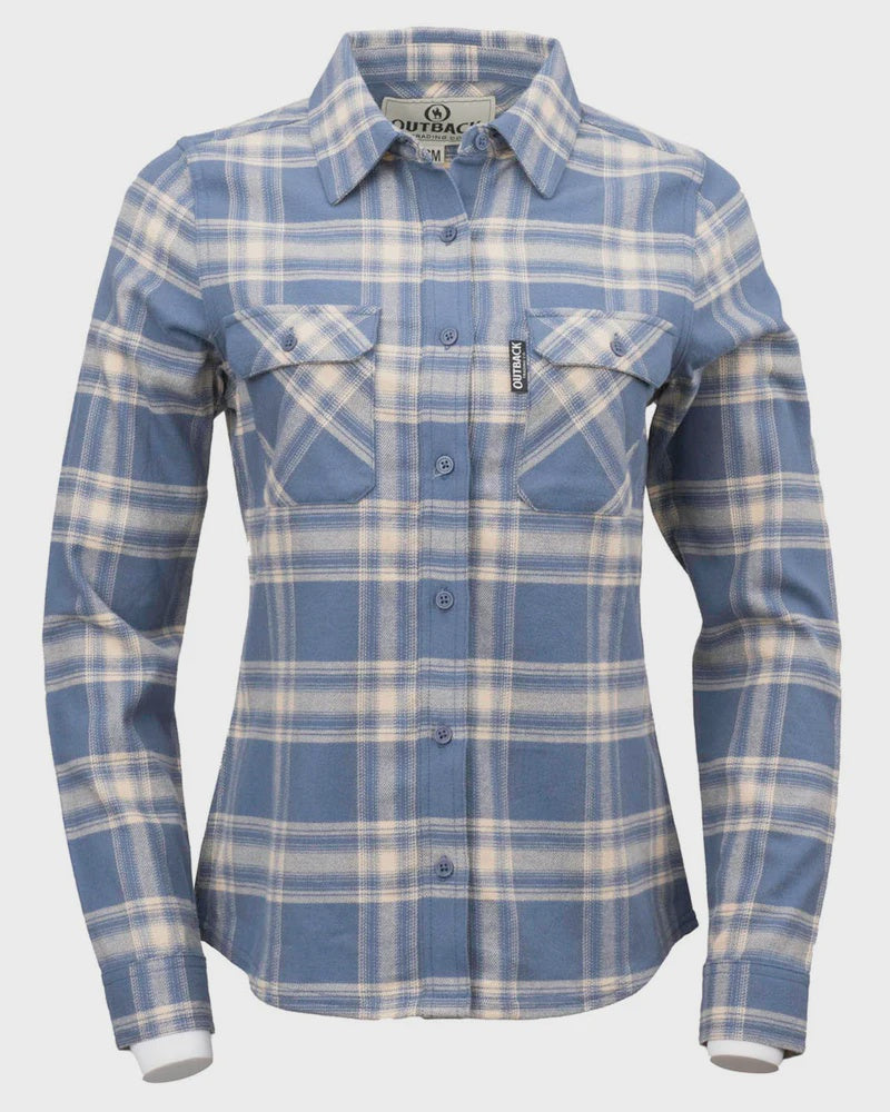 Outback Women's Cotton Plaid Shirt