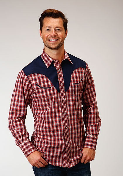 Roper Men's Small Plaid Shirt