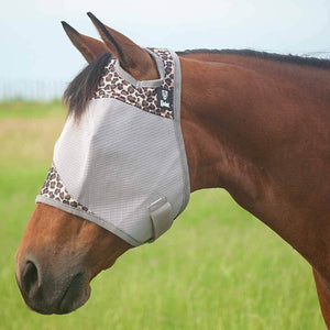 Cashel Standard Fly Mask Leopard