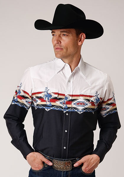 Roper Men's Aztec Rider Shirt