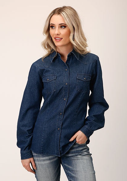 Roper Women's Dark Blue Denim