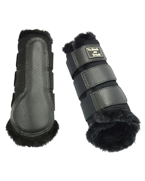 Back on Track Brush Boots 3D Mesh with Fur