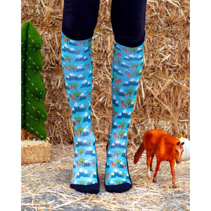 Dreamers and Schemers Boot Socks Spring 2021 Prints