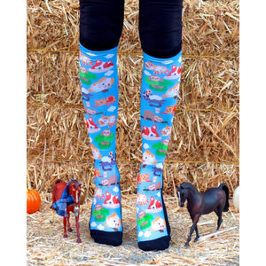 Dreamers and Schemers Boot Socks Spring 2021 Prints
