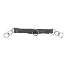 Shires Leather Curb Chain
