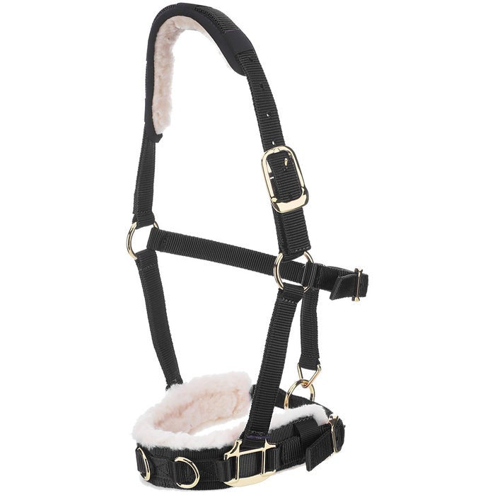 Shires Fleece Lined Lunge Cavesson