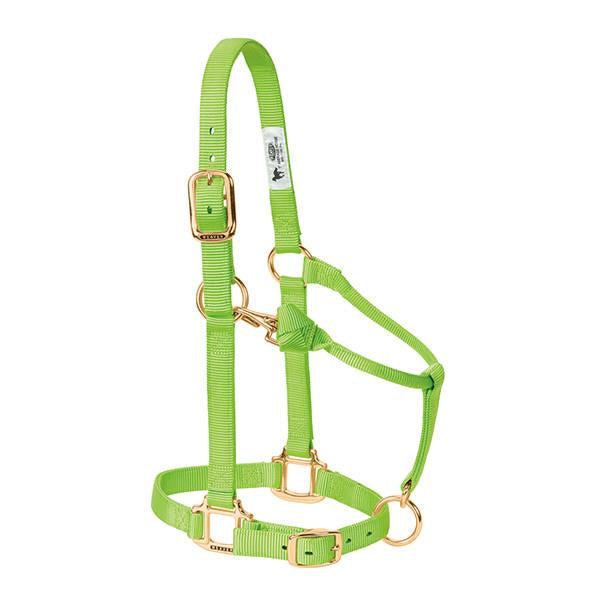 Weaver Adjustable Lime Green Halter