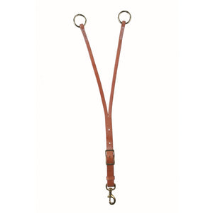 Western Rawhide Harness Leather Adjustable Training Fork