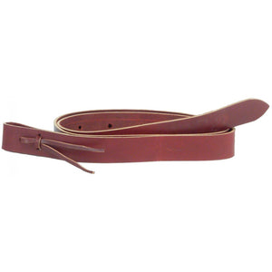 Western Rawhide 1-1/2" Latigo Tie Strap with holes