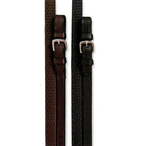 Shires Soft Rubber Grip Reins with Buckle Fitting
