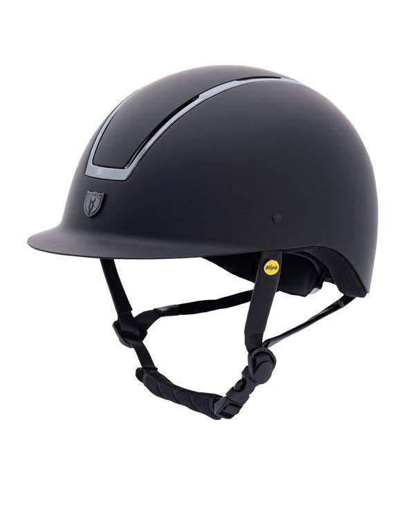 Tipperary Windsor MIPS Helmet with Traditional Brim Smoked Chrome