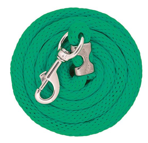 Weaver Solid Coloured Poly Lead Ropes with Chrome Hardware