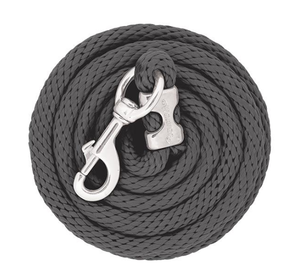 Weaver Solid Coloured Poly Lead Ropes with Chrome Hardware