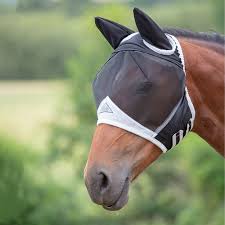 Shires Fine Mesh Fly Mask with Ears