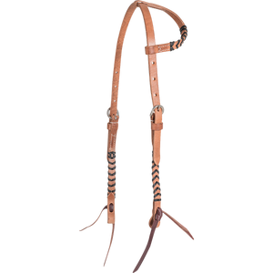 Martin Saddlery Latigo Laced One Ear Headstall