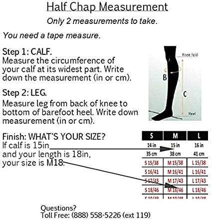 Prochaps ProChaps The FIT Half Chaps - Summerside Tack and Equestrian Wear