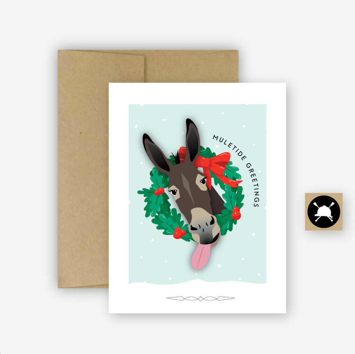 Equestrian Christmas Card