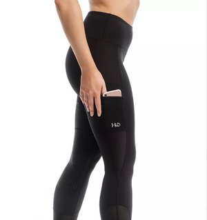 Horseware Riding Tights Knee Patch Silicone