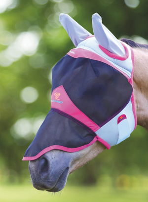 Shires Air Motion Fly Mask with Ears and Nose