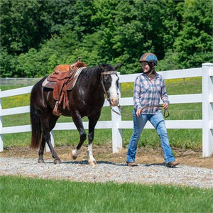 Troxel Sierra Denim Western Helmet