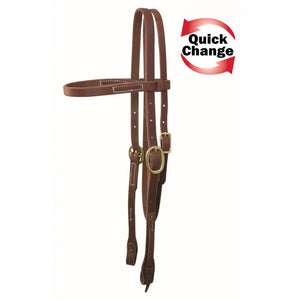 Western Rawhide OHL Quick Change Browband Headstall