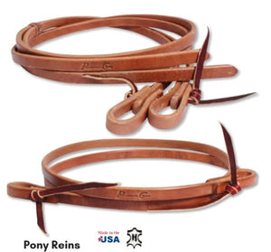 Schultz Brothers Western Pony Reins