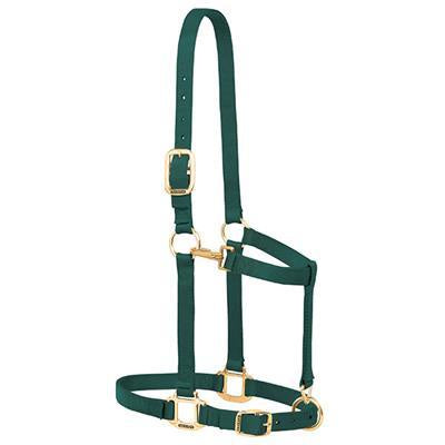 Weaver Adjustable Hunter Green Halter