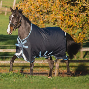 Amigo Bravo 12 100g Turnout Disc Front Navy/Turquoise