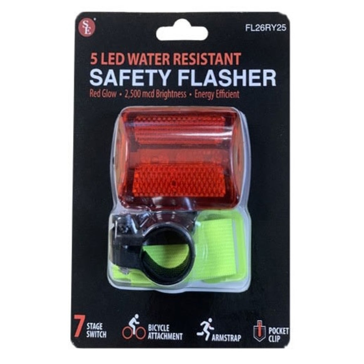 5 LED Water Resistant Safety Flasher